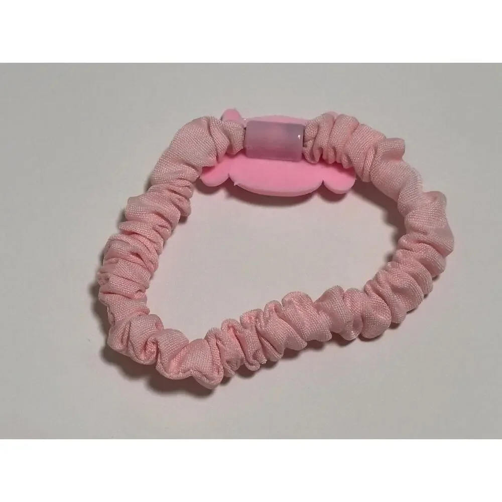Sanrio Hello Kitty Character Hair Tie Scrunchy Scrunchie Bracelet Pink Melody